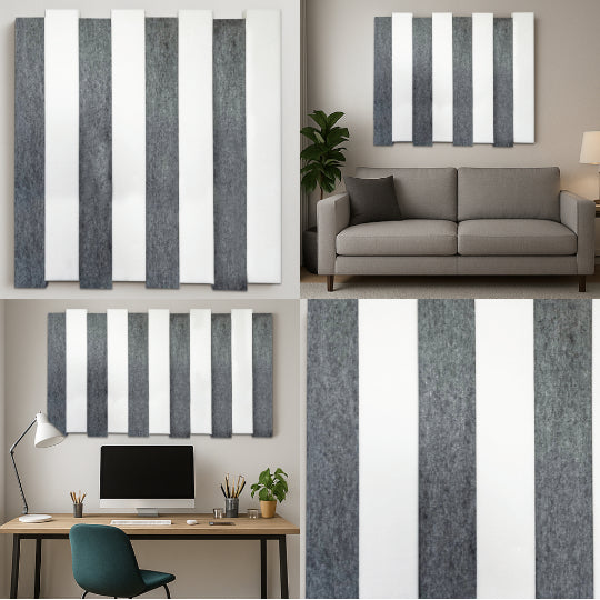 Schallabsorber Art Line Strips Duo